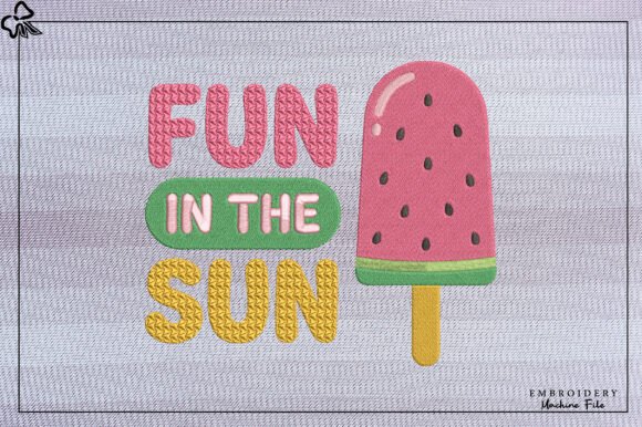 Fun in the Sun Embroidery Design Review