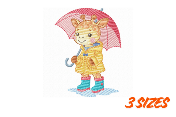 Rainy Giraffe Embroidery Design Review